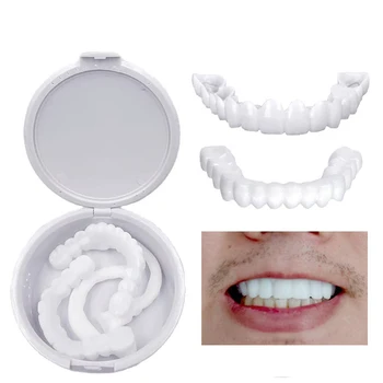 Faccette Dentali Sbiancanti, Protesi, Apparecchi Ortodontici, Coperture Temporanee per Denti, Sorriso Perfetto, Vestibilità Confortevole, Kit per Protesi Dentarie