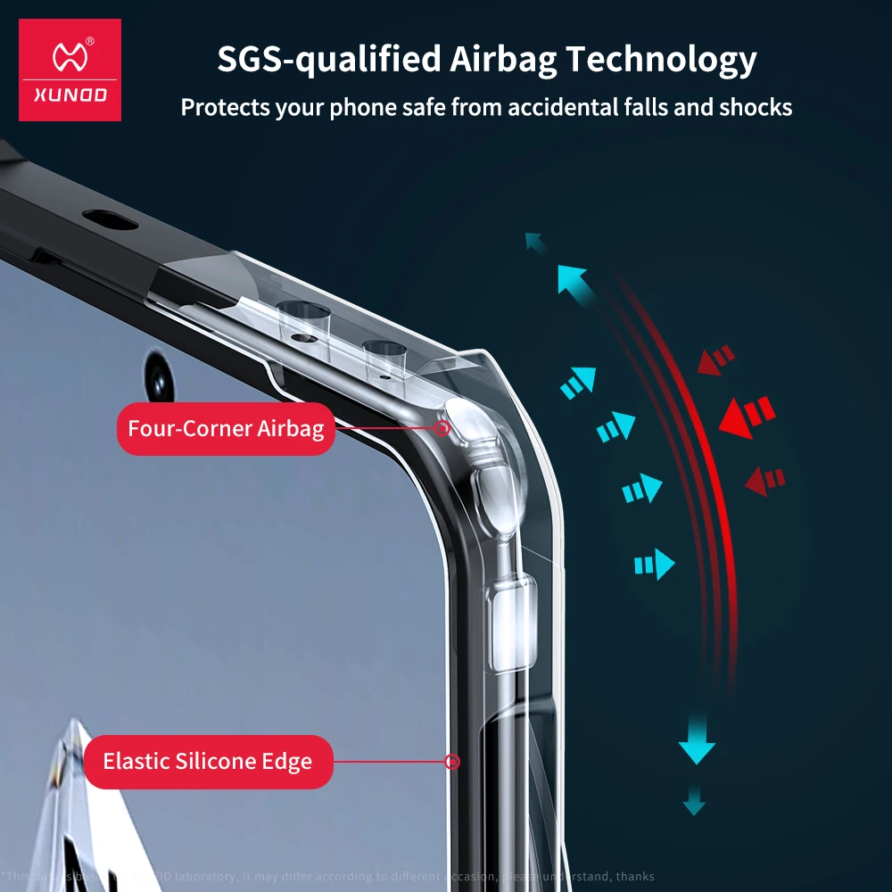 Xundd For OnePlus 12 11 13 Case,Shockproof Airbag Bumper Protective TPU&Acrylic Back Transparent Cover For Oneplus 12 Case 2