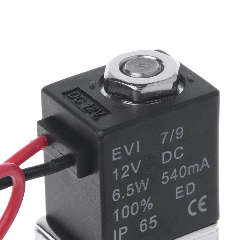 

DC12V NC Small Electric Solenoid for Water Air Gas 2-Way 2-Position