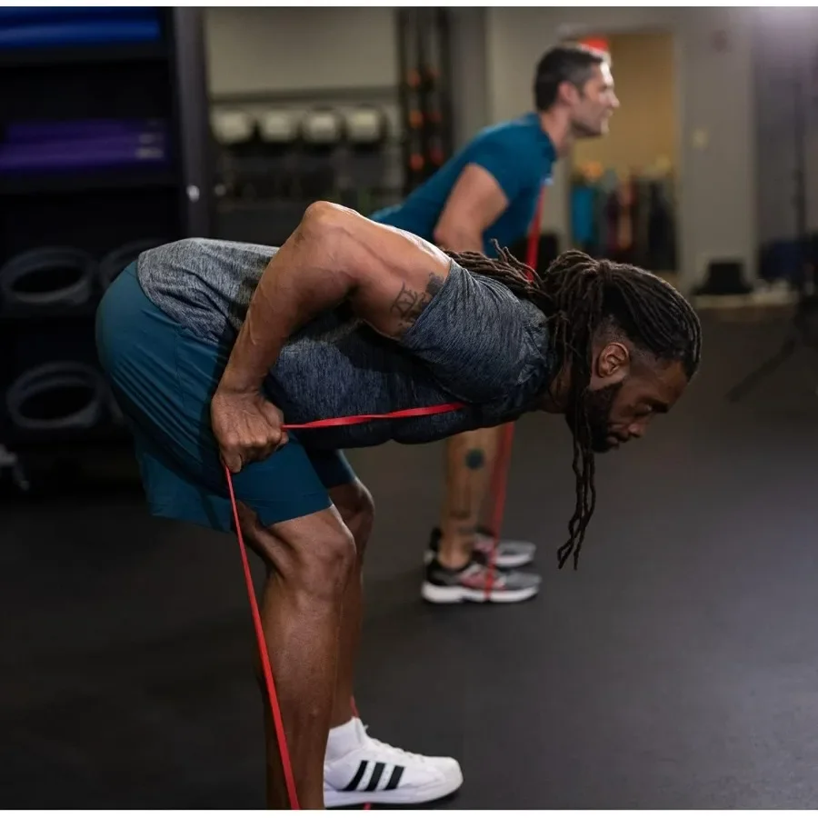 Power Systems Strength Band for Resistance Training and Muscle Building in Home Gym Office or Travel Durable Adjustable Portabl