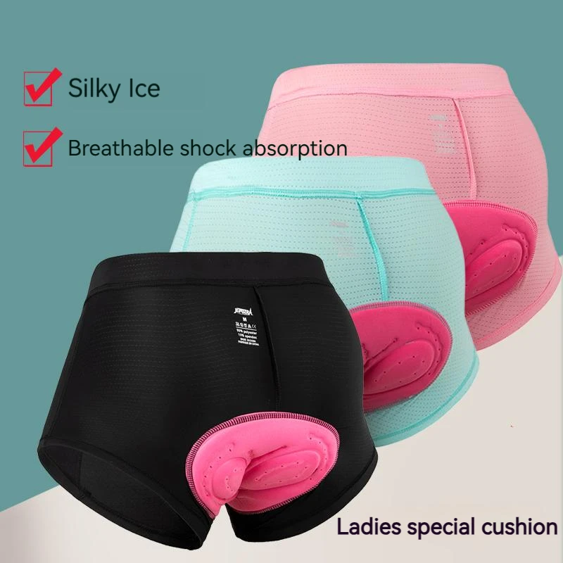 JEPOZRA Women's Gel 3D Padded Cycling Shorts Comfortable Underwear Compression Tights Bike Underpant Road Bicycle cycling shorts