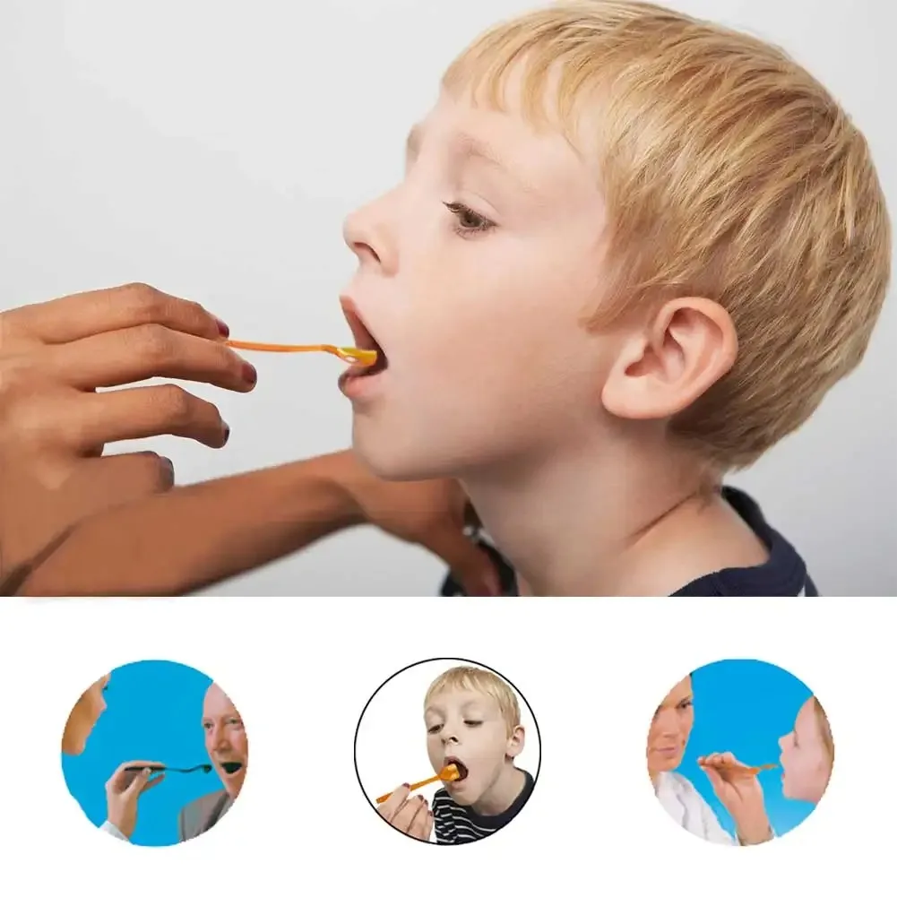 4pcs Speech Tongue Muscle Train Tips Therapy Lip Close Talking Massager Exercise for Autism Rehabilitation Pronunciation Tool
