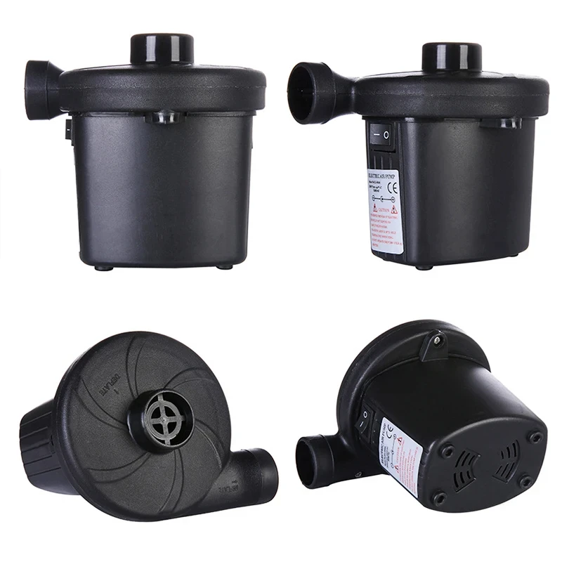 Air Pump Portable Electric 220V/12V Car Air Mattress Boat Auto Inflatable For Camping 70W Blower