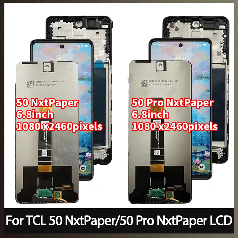 6.8"HighQualityForTCL50NxtPaper5GLCDDisplayTouchScreenDigitizerAssemblyForTCL50ProNxtPaper5GT803E,T803DLCD-AliExpress