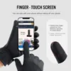 Men Winter Waterproof Cycling Gloves Outdoor Sports Running Motorcycle Ski Touch Screen Fleece Gloves Non-slip Warm Full Fingers 4