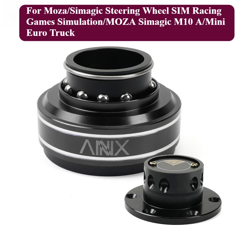 70mm Racing Simulator Steering Wheel Quick Release Adapter QR70 For MOZA Simagic