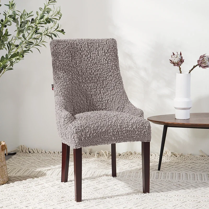 Modern Chair Cover Elastic Kitchen/Living Room General High Quality Cotton Fabric Stool Cover Banquet Hotel Wedding Slip-Cover 3