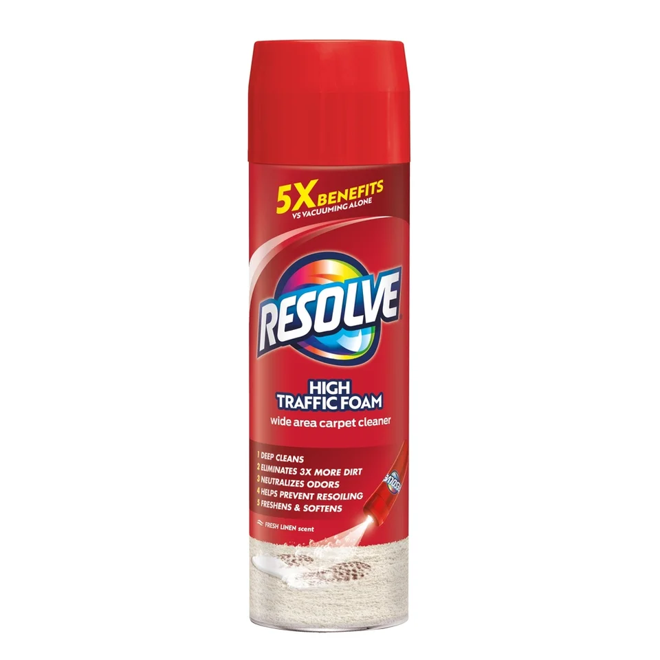 High Traffic Carpet Stain Cleaner Foam 4 Pack