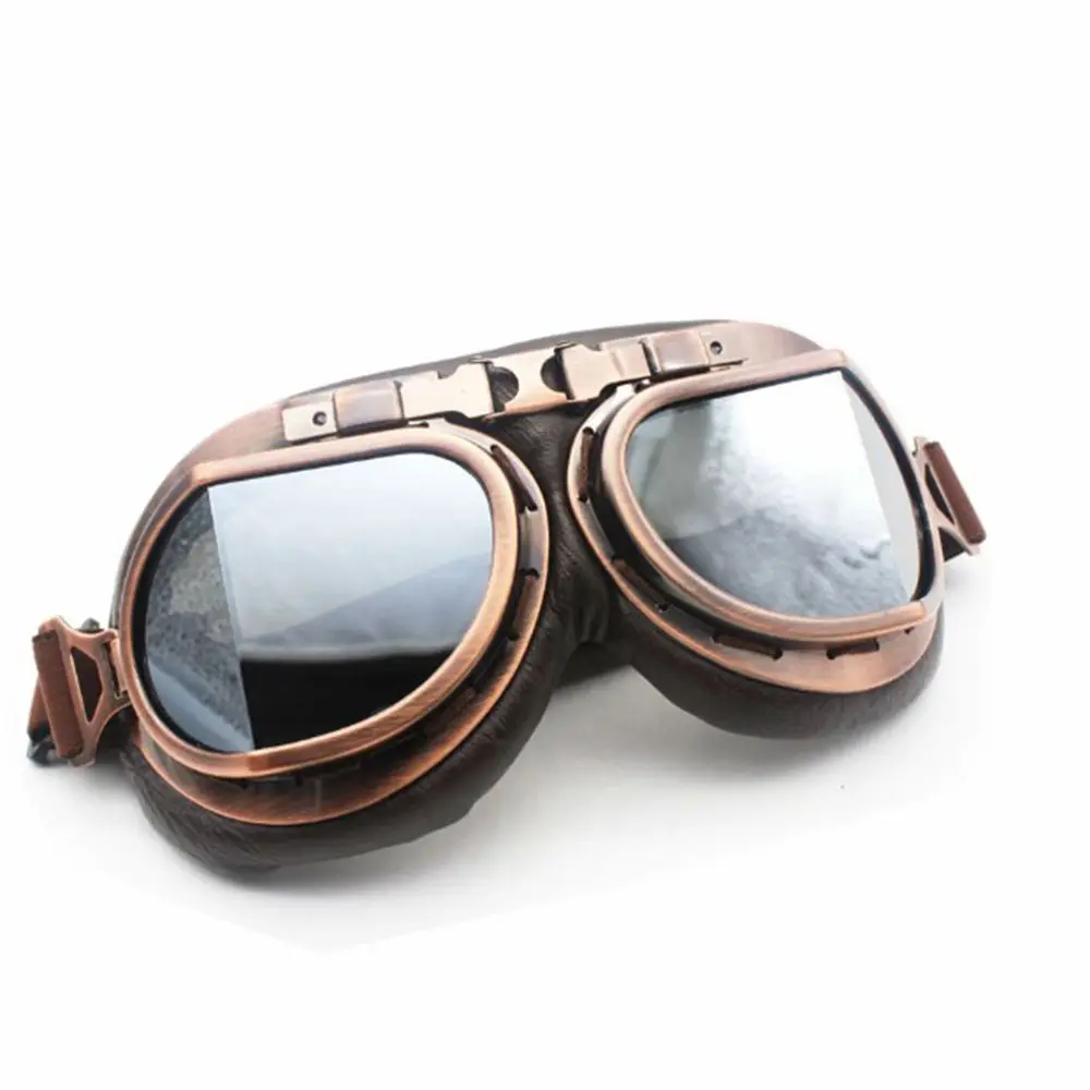 Lens Frame Sunglasses Snowboard Vintage Motorcycle Glasses Retro Goggles Cruiser Scooter Pilot