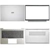 New For HP EliteBook 640 645 G8 G9 Original Laptop LCD Back Cover Front Bezel Keyboard Upper Palmrest Hinges Silver Bottom Case 1