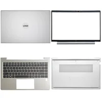 New For HP EliteBook 640 645 G8 G9 Original Laptop LCD Back Cover Front Bezel Keyboard Upper Palmrest Hinges Silver Bottom Case 1