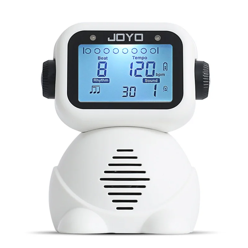 

JOYO JM-93 Vocal Metronome Suitable for Guitar Bass Violin Robot-shaped 9 Rhythms 8 Sounds Metronome Designed for Children