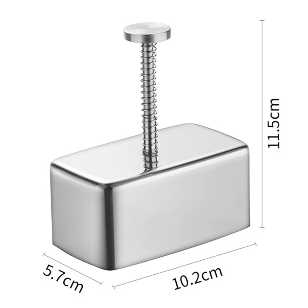 Kitchen Accessories Sushi Mould Stainless Steel Heart Mould Sushi Machine Mould Sushi Tool Onigiri Rice Ball Bento Machine Mould