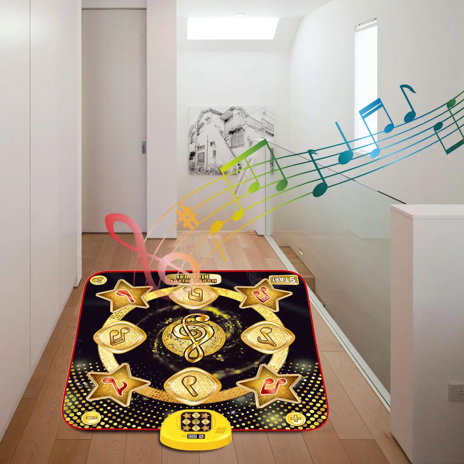 Dance Mat Toy Early Educational Toys Waterproof Playmat Step Rhythm Play Mat Dancing Blanket Dance Floor for Children Gifts