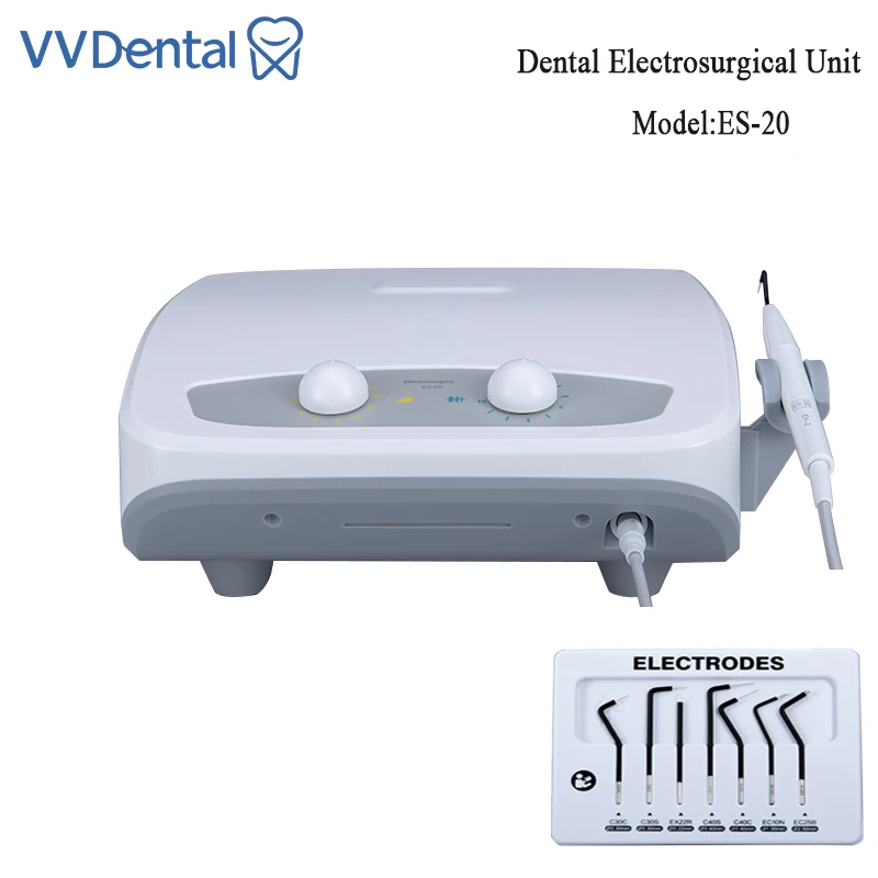 

VVDental ES-20 Dental Electrosurgical Unit Dental Electro Surgery Dentisty Electrosurgery System High Frequency Electric Knife