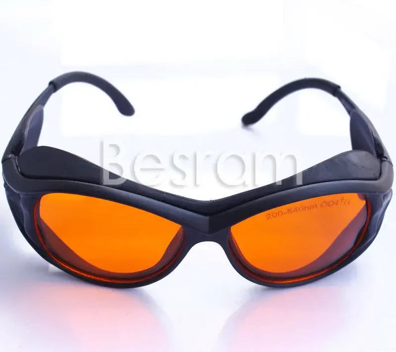 

200nm-355nm-405nm-450nm-532nm-540nm OD4+ Green Laser Protection Goggles Glasses