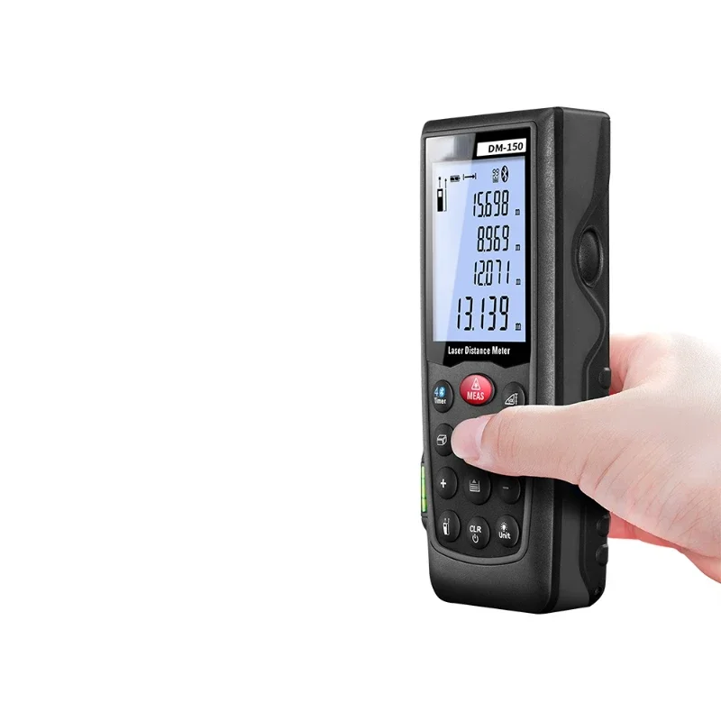 

DM-150 229ft /70m Профессиональный Лазерный дальномер с поддержкой Bluetooth 4,0 APP дальномер