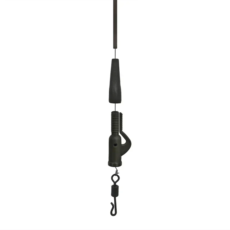 5 sets Carp Fishing Accessories Set Helicopter Rig Tubing Sleeves Tail Rubber Chod Rig Bead Chod Roling Swivel Clips Kit fishing accessories