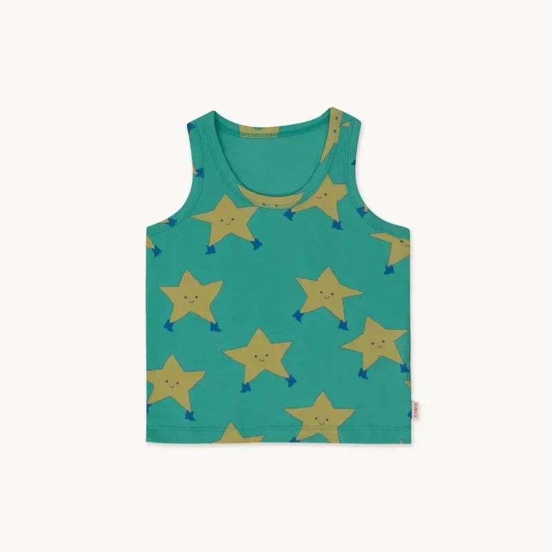 OUYANG&IVAN Kids Tees and Shorts Clothing Sets 2025 New Summer Boys Girls Cute Print Short Sleeve T Shirts Tops Outwear 4