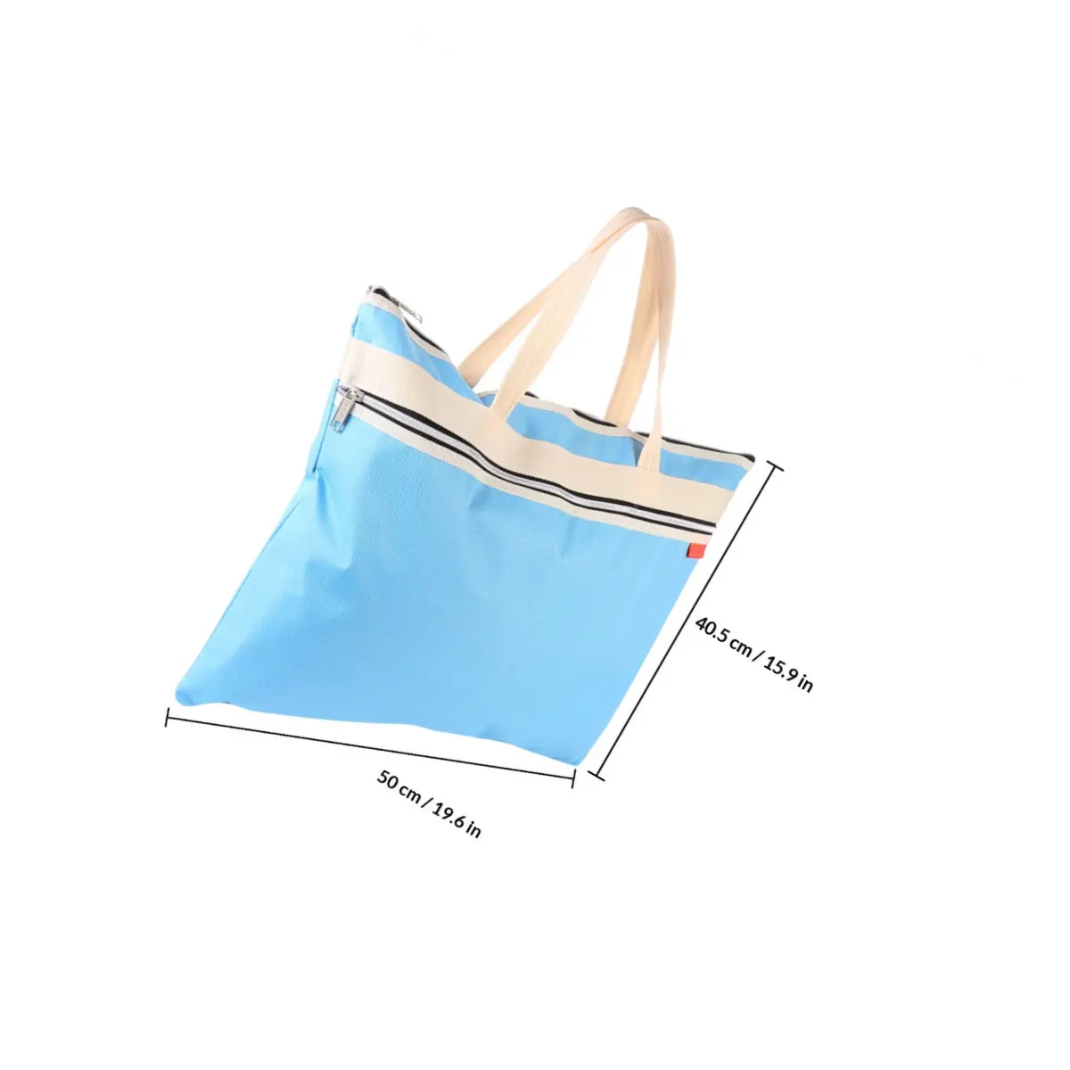 A3 아트 포트폴리오 가방 그림 용품용 방수 재사용 가능 접이식 보관 주머니 문서 캐리어 지퍼 파일 가방 패브릭