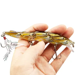 New Fishing Lure Wobbler Relax Perch Trout Making Feather topwater Accessories Artificial Hard Bait Bass Minnow Crankbait