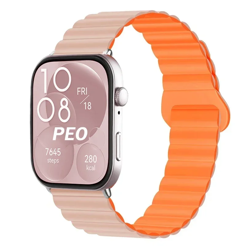 Magnetic Silicone Sport Band - Waterproof Watch Strap Bracelet Accessories