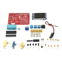 GM328 Transistor Tester Frequency Tester Auto Shutdown Diode Capacitance ESR Voltage Frequency Meter with Rotary Switch DIY 1