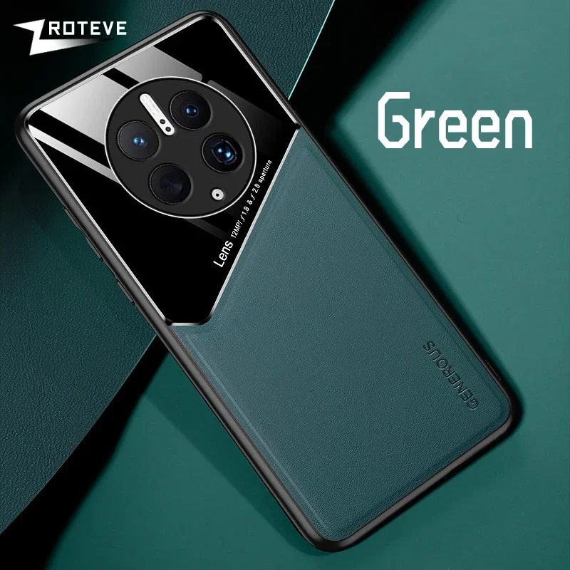 Premium PU Leather Magnetic Phone Case - Shockproof Protection