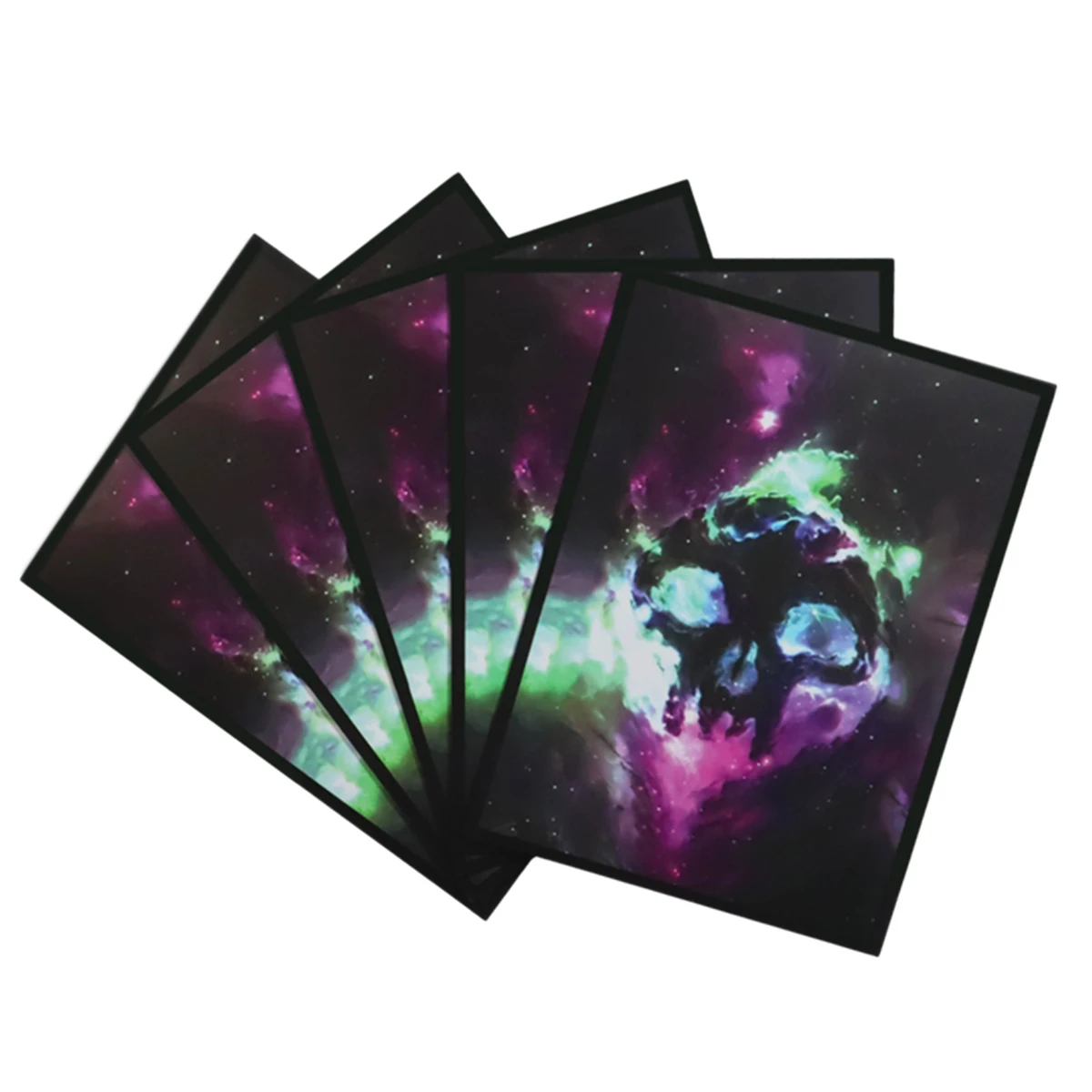 60pcs 66x91mm Standard Size Card Protector Land Board Game Card Sleeves Playing Game TCG Cover Shield Pkm/MTG Island/Forest