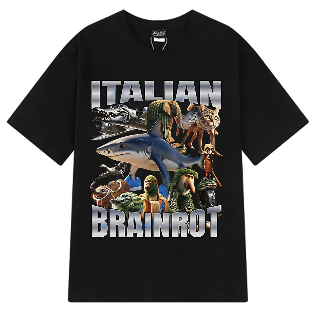 Italian Brainrot Sweatshirt Kinder - Tralalero Tralala Hai Pullover