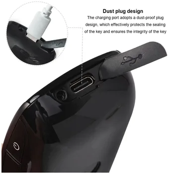 Chiave Display remoto chiave LCD intelligente TK900 francese/spagnolo/coreano per Mercedes Benz per BMW con supporto di accesso senza chiave avvio remoto - Chiave Display remoto chiave LCD intelligente TK900 francese spagnolo coreano per Mercedes Benz per BMW