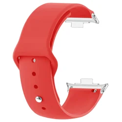 Silicone Sport Smart Watch Replacement Strap for Redmi Watch 5 (Rasperberry)