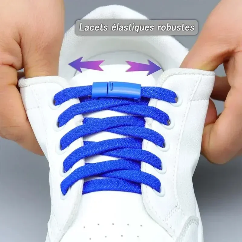 Shoelaces Without Ties Elastic Shoelaces for Sneakers Kids Adult