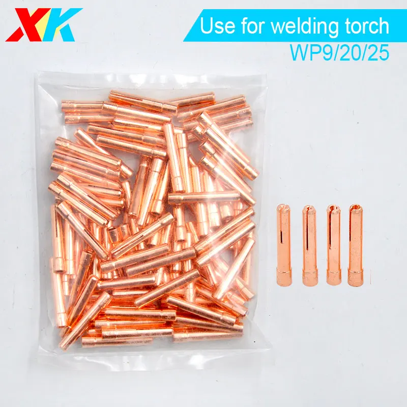 10 Pinze TIG 13N22 (1,6 Mm) Per Torcia Saldatura Serie 9, 20 E 25 - Welding Knight