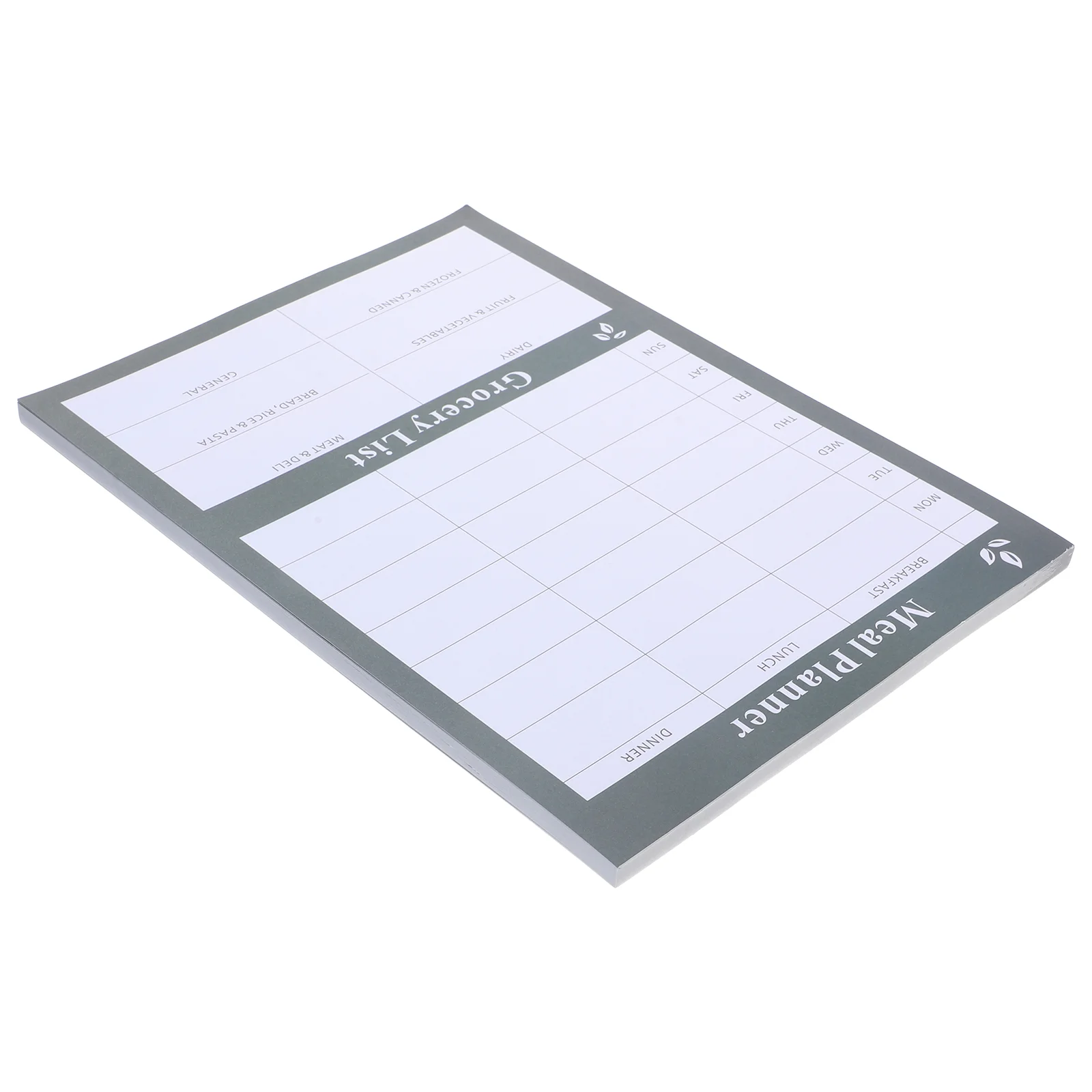 

Diet Household Calendar for Food Tearable Notebook Pads Weekly Paper List Meal Planner Home Dinner Menu Shopping Calendars