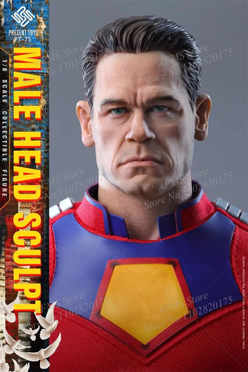 その他 PRESENT TOYS Male Head Sculpture PT-SP75 預訂日期至30-Dec-23】PRESENT TOYS 1-6 Scale Collectible