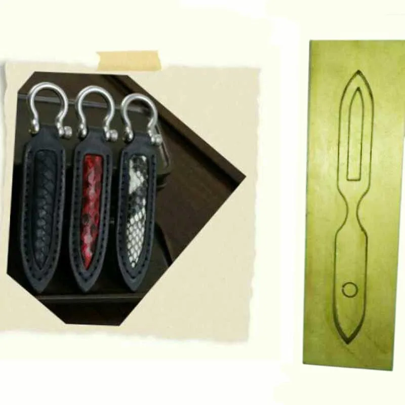 

Japan Steel Die Cut Steel Punch Key Chain Cutting Mold Wood Dies DIY Leather Tool
