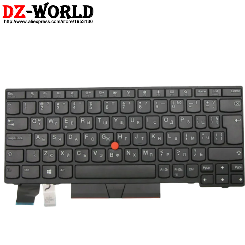 UK SPA FR Black Keyboard For Lenovo Thinkpad X280 A285 X390 X395