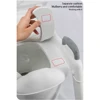 Baby Potty Chair Height Adjustable Household Training Seat with Ladder 5