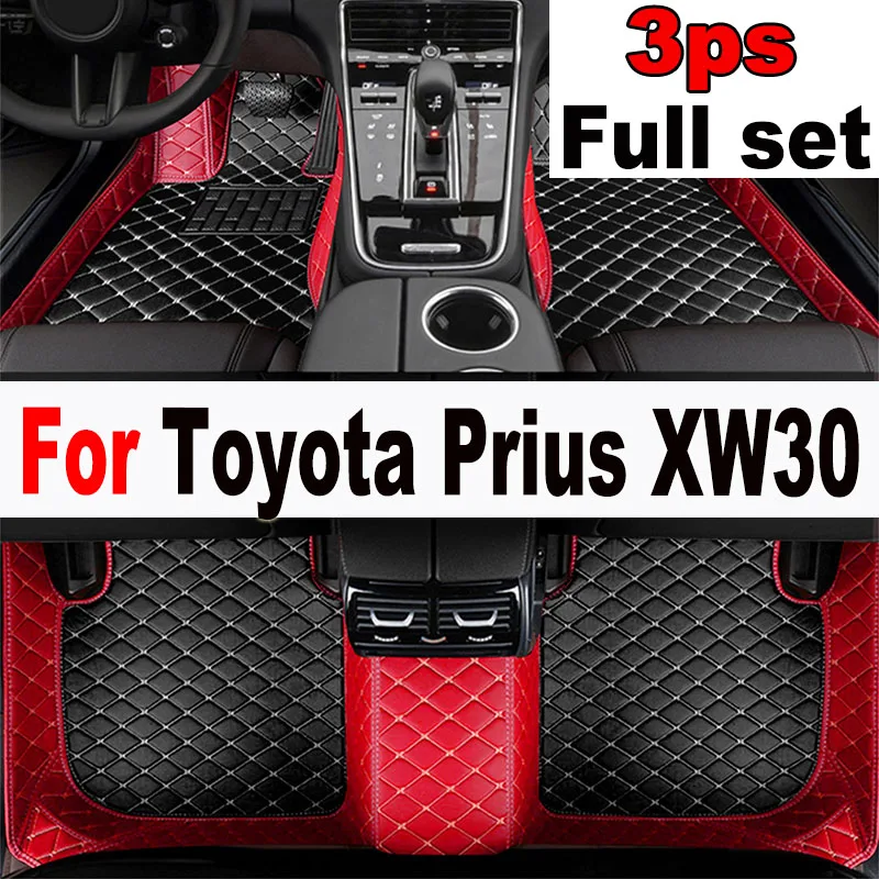 

Car Floor Mats For Toyota Prius XW30 2010~2015 7seat Waterproof Tapete Automotivo Para Carro Car Mats Fully Set Car Accessories