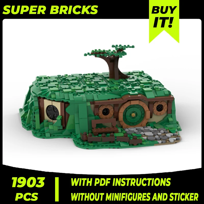 

Popular Rings Movies Model Moc Building Bricks Medieval Bag End Technology Modular Blocks Gifts Christmas Toys DIY Sets Assembly
