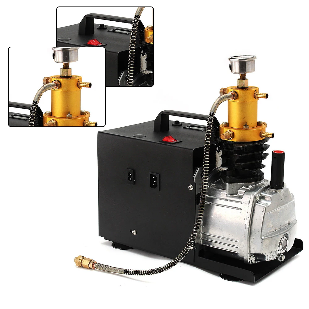 Compressore D'Aria Elettrico Pcp Con Pompa Ad Aria Ad Alta Pressione 220V Per Fucile Ad Aria Compressa 30Mpa/4500Psi