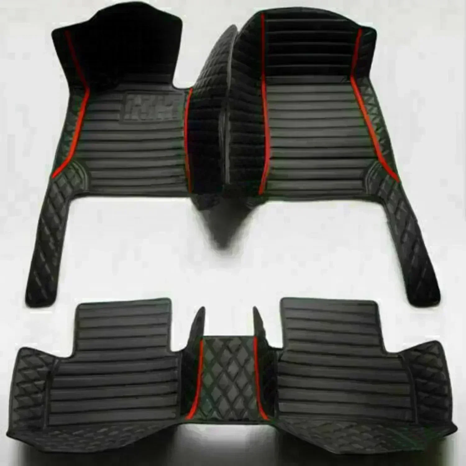 Striped Black Red