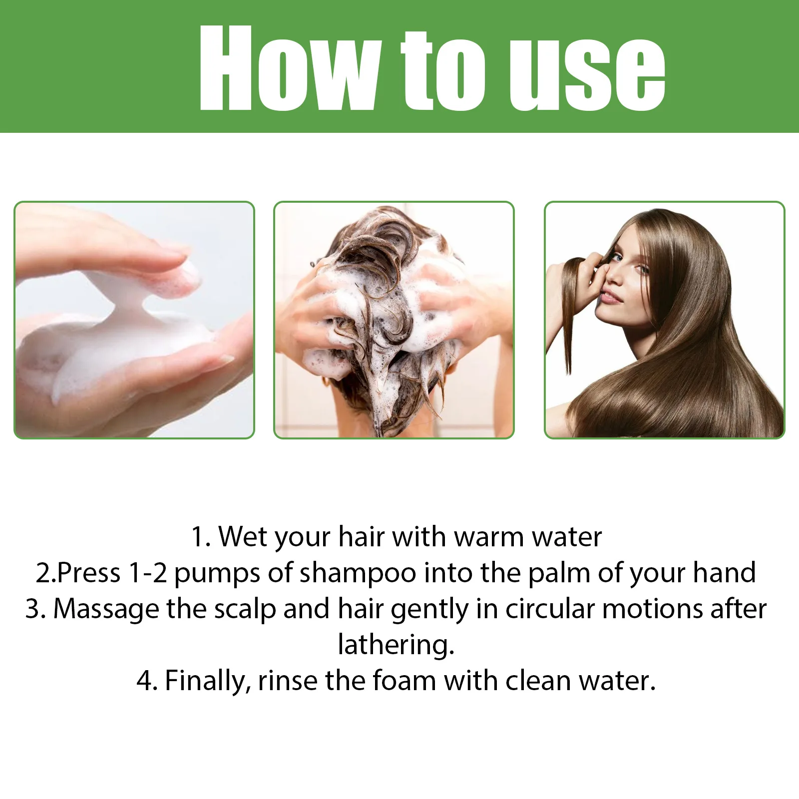 Hair Shampoo Rosemary Shampoo Hair Regrowth 100ml