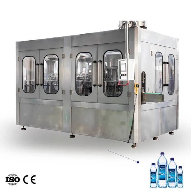 Macchina Automatica Personalizzata per il Riempimento di Acqua Pura e Purificata in Bottiglie PET da 250 ML, 500mL, 600mL, 750mL, 1 Litro, 2L - immagine 2