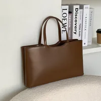 Sac à main grande capacité en cuir PU de la marque FLYING STARS, version coréenne, sac fourre-tout, sac à main tendance pour les trajets quotidiens, sac à main professionnel pour femmes 2