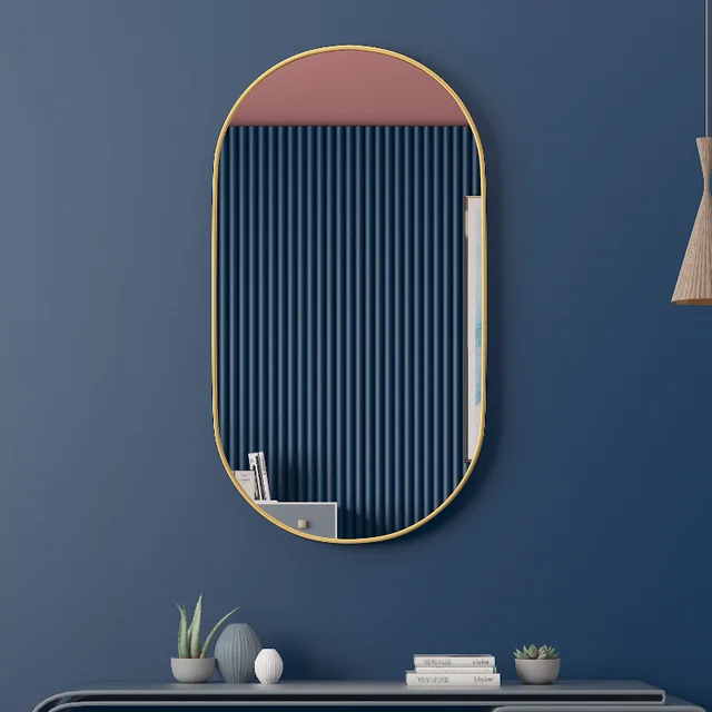 Minimalism Vanity Oval Anti Fog Mirror 1