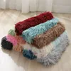 Dog Bed Mat Pet Cat Plush Soft Warm Cushion Pet Washable Candy Colored Blanket Kennel Puppy Pet Cat Dog Supplies Suit For Winter 2