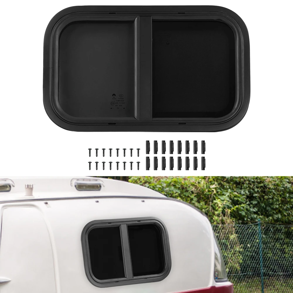 Fenêtre Coulissante Push-Pull RV – Étanchéité Parfaite, Verre Trempé Pour Camping-Car Et Véhicule Aménagé