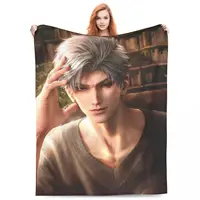 Sylus Love And Deepspace Super Soft Blanket Airplane Travel Plush Throw Blanket Funny Couch Chair Flannel Bedspread Bed Cover 1